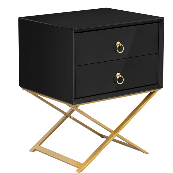 GOODSILO Iron Nightstand Wayfair